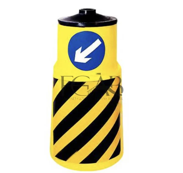 بشکه ترافیکی 8 کیلویی