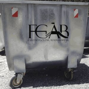 سطل زباله گالوانیزه