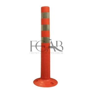 مخروط استوانه ای ترافیکی پلی اورتان