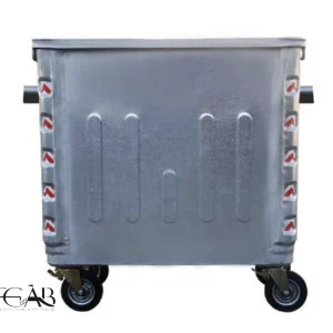 سطل زباله گالوانیزه 1100 لیتری