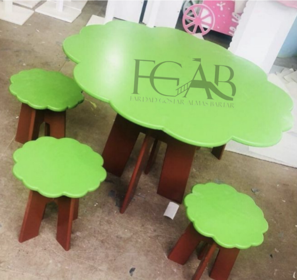 میز صندلی درخت mst-98