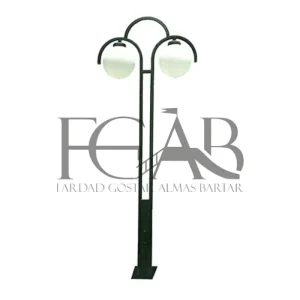 پایه چراغ پارکی توپی