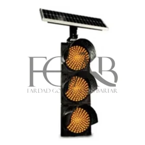 چراغ راهنمایی رانندگی خورشیدی 3 خونه