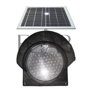 چراغ راهنمایی رانندگی خورشیدی تک خونه