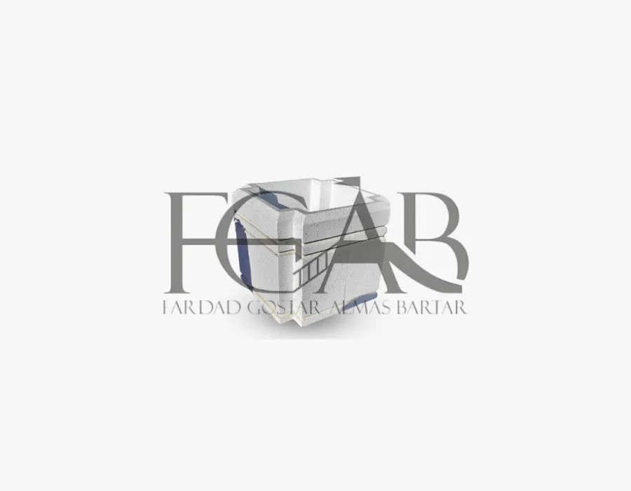 گلدان بتنی مدل تورنتو