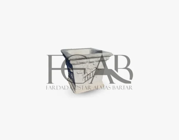 گلدان كنزی مربع گلدان كنزی مربع