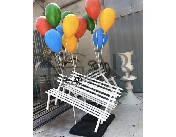 المان نیمکت و بالون المان نیمکت و بالون