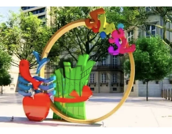 حلقه سال نو مبارک با هفت سین حلقه سال نو مبارک با هفت سین