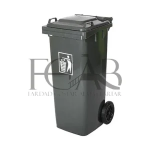سطل زباله پلی اتیلن 120 لیتری