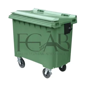 سطل زباله پلی اتیلن 770 لیتری