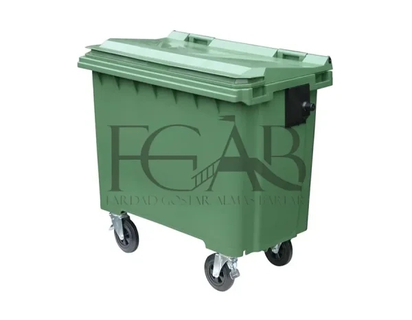 سطل زباله پلی اتیلن 770 لیتری سطل زباله پلی اتیلن 770 لیتری