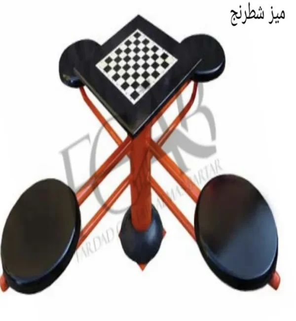 میز شطرنج پارکی میز شطرنج پارکی - تصویر 1