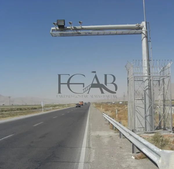 پایه دوربین ترافیکی 4 متری پایه دوربین ترافیکی 4 متری