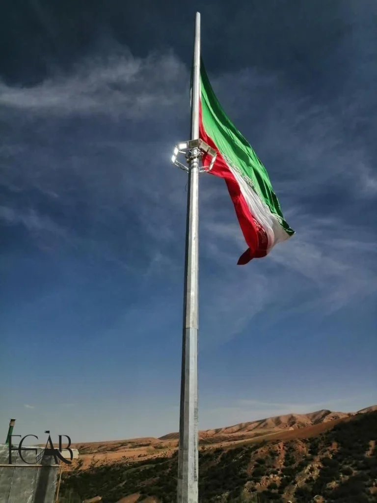 پایه پرچم 12 متری