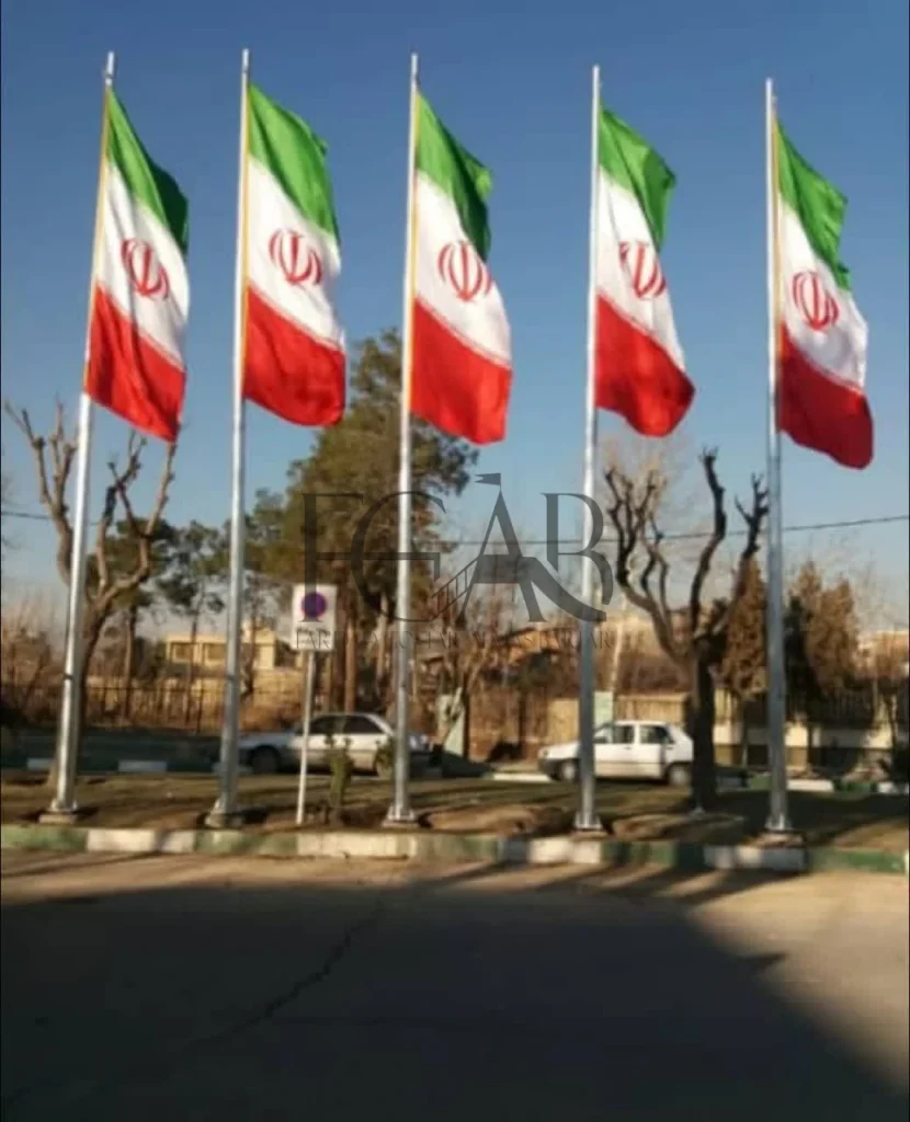 پایه پرچم 6 متری