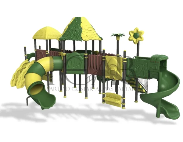 مجموعه بازی پلی اتیلن پارکی کد 1403