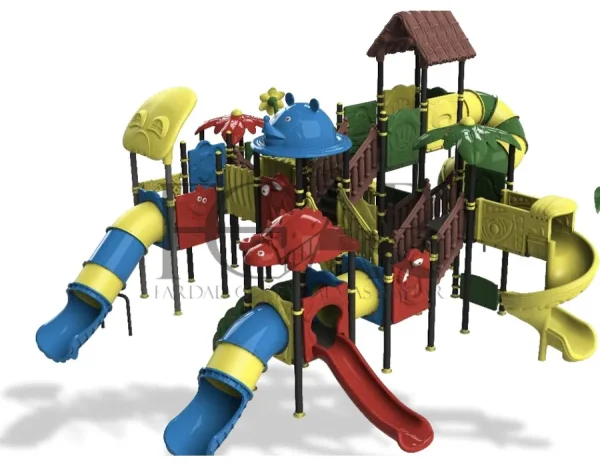 مجموعه بازی پلی اتیلن پارکی کد 1604 مجموعه بازی پلی اتیلن پارکی کد 1604