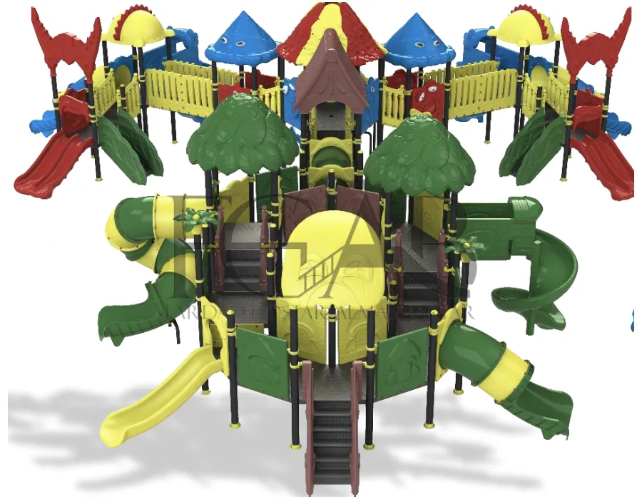 مجموعه بازی پلی اتیلن پارکی کد 1606