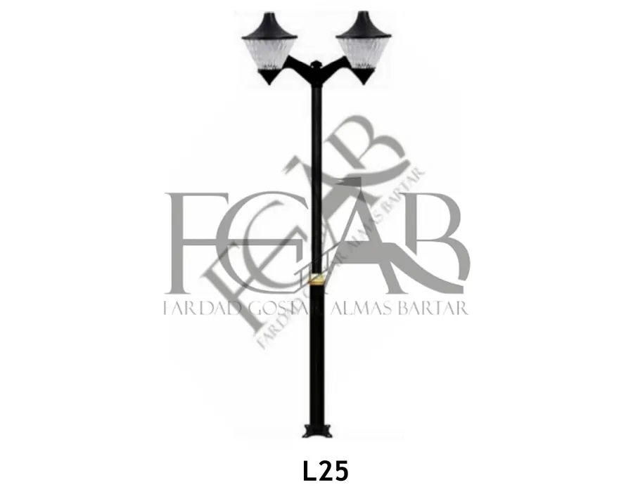 پایه چراغ خیابانی کد L25