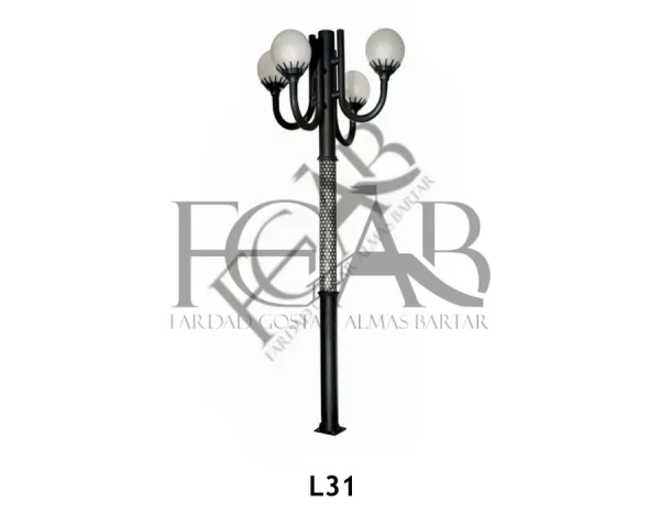 پایه چراغ خیابانی کد L31