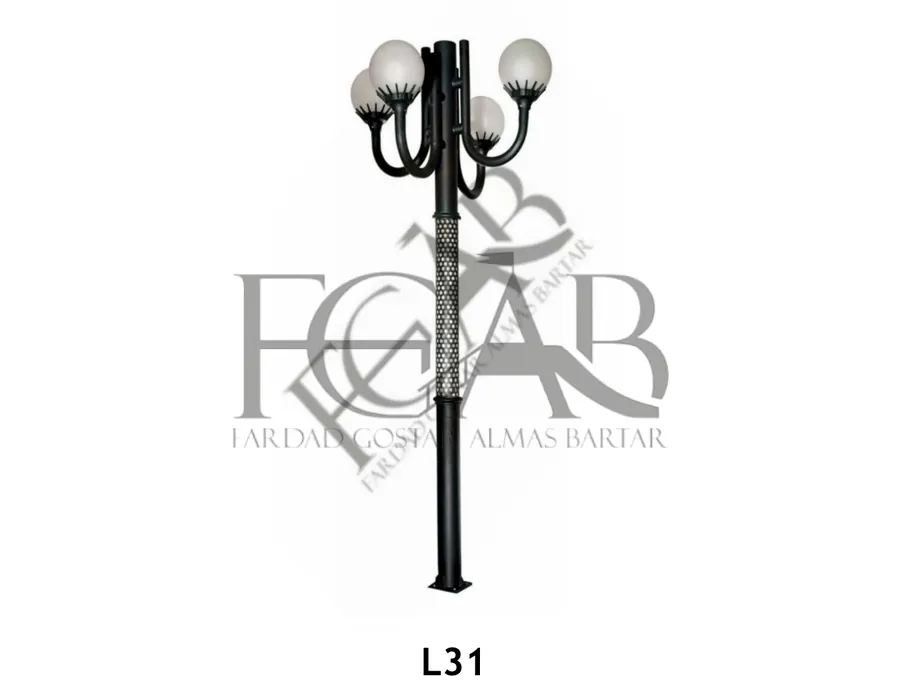 پایه چراغ خیابانی کد L31